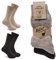 MOUNTREX Alpaka Socken, Wollsocken für Damen, Herren - Wintersocken, Warme Haussocken, Thermosocken - Kuschelsocken - 2 Paar, Beige/Braun (Dick Thermo), 39-42