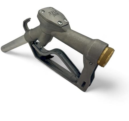 PIUSI Pistola Manuale per Gasolio, Biodiesel e Olio con Portata fino a 120 litri/minuto, Attacco 1 BSP, Diametro uscita becco 25 mm | Self 2000 F00641130