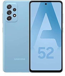 Samsung Galaxy A52 4G - Bleu - 128GB - Smartphone Android débloqué - Version Française - Ecouteurs inclus
