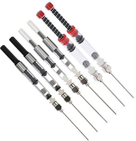 6pcs Fountain Pen Ink Filler with Removable for Fountain Pen Office Supplies
