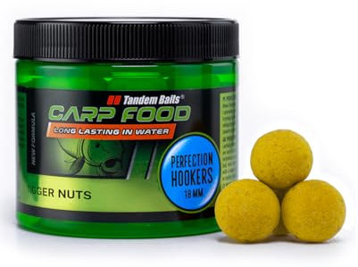 Tandem Baits Karpfen Futter Angelfutter Hakenköder Perfection Hookers 18 mm 120 g Erdmandel