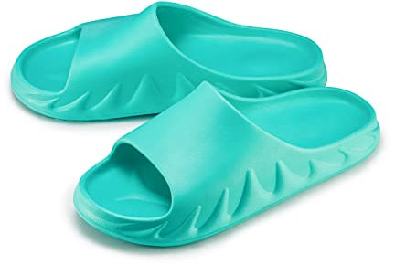ESTRO Chanclas Mujer Piscina Goma - Chanclas Piscina Hombre Zapatillas Piscina Hombre Chanclas Mujer Playa Chancletas Mujer F97 (38, Menta 3)