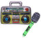 DBOO Boom Box Inflatable Blow Up Spwaker Fancy Dress Inflatables Microphone Inflatable Instruments Accessory Stereo Stag Papty Prop