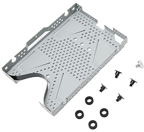 ASHATA Hard Disk Holder for PS4, Hard Disk Drive Mounting Bracket for PS4 Host Hard Disk Drive Caddy for PS4 Slim Console, Excellent Heat Dissipation