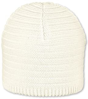 Sterntaler Unisex Kinder Strickmütze Baby Strickmütze Rippe, beige, 41