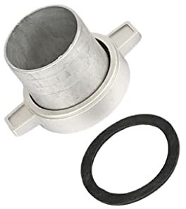 rongweiwang Pompa dell'acqua della benzina Tubi per tubi in alluminio Raccordi per pompe Ingegneria dei connettori, 4 pollici