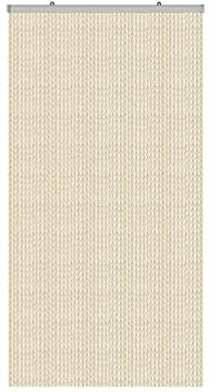 BIANCHERIAWEB Tenda Antimosca Antirumore Caduta Pannello Porta Finestra Casa PON PON 140X240 Beige