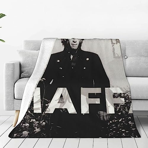 Peter German Maffay Flanelldecke, ultraweiche Micro-Fleece-Überwurfdecken, warme, leichte Bettwäsche für Sofa, Couch, Stuhl, die ganze Saison über