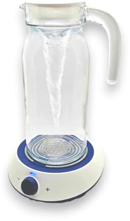 Générique 1.5 liters Vortex Dynamising Jug, Pitcher with Flower of Life Vortex for Living Water