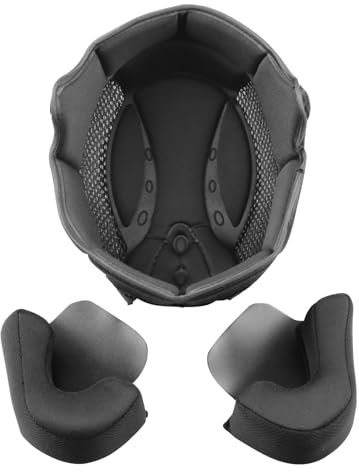 Westt Motorrad Helmpolster Helmunterlage Helm Pads für Modell Classic Motorradhelm Klapphelm Integralhelm S/M/L/XL