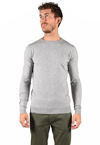 SCOTT Pull Uni Lotus Col Rond Doux Homme