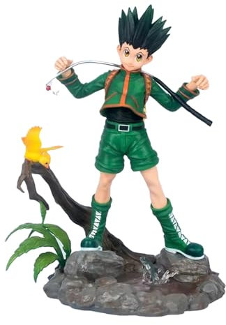 Tongyundacheng Anime Figuren Killua Zoldyck/Gon Freecss/Hisoka PVC Modell Action Figur Statue Charakter Stehende Position Figurine Sammlerstücke Dekoration