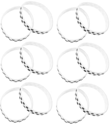 WHAMVOX 12 Stück Racing Armband Dekoratives Handgelenk Armband Silikon Armband Sport Armband Für Team Schickes Sport Armband Tragbares Handgelenk Armband Kompaktes Sport Armband
