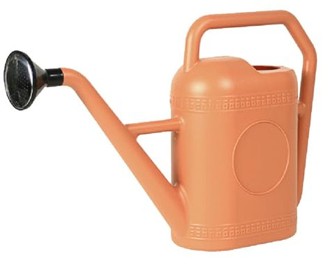 Gießkanne 5 Liter für Haus & Garten - aus robustem Kunststoff - Gartengießkanne mit Abnehmbarer Brause - zur einfachen Bewässerung von Blumen, Pflanzen & Bäumen