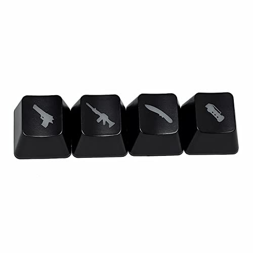 Game For Key Caps Gaming Mechanical Keycap For Directions Keys ABS OEM Height Keycaps Backlit Keycap Set 4P Direction Keycaps