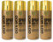 various-Pintura Spray Oro Brillo Multicolor Profesional 400ml Adecuado Metal Madera y Plástico Pack de 4 unidad