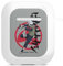 Hülle mit Karabiner kompatibel mit Apple AirPods (2. Generation) Case weiß Schutzhülle mit Schlüsselanhänger Naruto Shippuden Kakashi Offizielles Lizenzprodukt