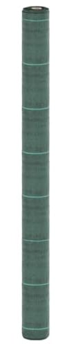Homgoday Membrana de malezas PP Verde 1,5x10 m Malla Antihierbas, Tela Geotextil para Control de Maleza, Resistente a la Rotura y Estabilizada contra UV
