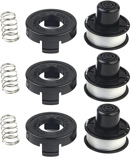 Daaxing Lot de 3 accessoires de rechange pour débroussailleuse Black & Decker A6226 GL250 GL310 GL360