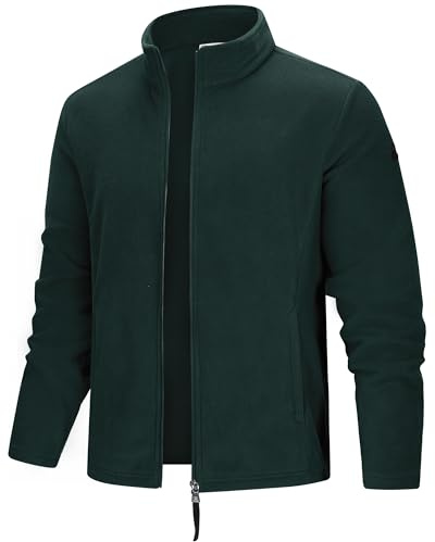 TOG24 Revive Mens Fleece Jacket Full-Zip Pockets Lightweight Warm Anti Pill | 100% Polyester, Warm, Hiking, Walking, Running, Camping, Outdoors, Everyday, Layering, Sport