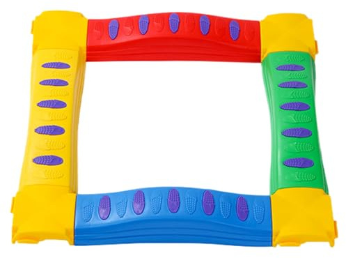 Bohany Barra De Equilibrio Para Niños,Juguete de Entrenamiento de Equilibrio para Gimnasia | Juguete de Ejercicio Infantil - para Niños de 3 a 5 Años Uso en Interiores y Exteriores Jardín Sala de