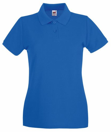 Fruit of the Loom Premium Polo Lady-Fit - Farbe: Royal - Größe: XL