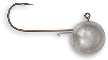 Quantum Unisex – Erwachsene Z Jig Head Sea, bleifrei Haken & Jigköpfe, Silber, 8/0
