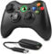 Dhaose - Mando inalámbrico de 2,4 GHz, gamepad mejorado con joystick para Xbox 360, Xbox Slim 360 y ordenadores con Windows 7, 8 y 10