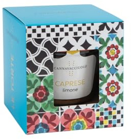 Cannavacciuolo | Torta Caprese al Limone con Liquore al Limoncello e Farina di Mandorle, una variante golosa del classico dolce napoletano, realizzata con la tecnica della vasocottura, 130g,