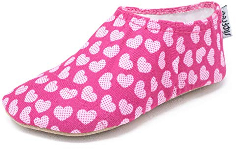 Slipfree Non-Slip Shoes for Girls and Boys. Light, Soft and Comfortable, Unisex Kids Beach Water Shoes with Protective Sole, Ideal for Holiday, Sports and Home. Dream, Age 5-6 Years Old