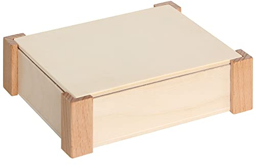 Bartl 111879 Kistchen mit Buchenholzdeckel (15x12x4,3)