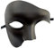 Masquerade Masks for Men, Black Venetian Mask Vintage Phantom of The Opera Mask, Adult Half Face Party Mask for Halloween Christmas Mardi Gras Costume Wedding Cosplay Party