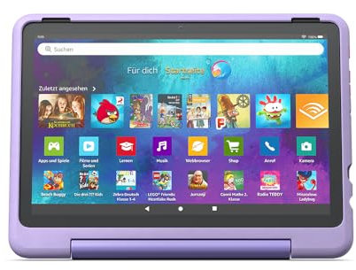 Kindgerechte Hülle von Amazon für das Fire HD 10-Tablet, Happy-Day-Design | Für Kinder ab 6 Jahren | Nur kompatibel mit Tablets der 13. Generation (2023)