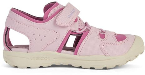 Geox Sandali J Vaniett B Bambina, Rosa, fucsia., 37 EU