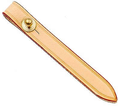 Reißverschluss Verlängerung Zipper Pulls Leder Reißverschluß Verlängerung Anhänger für Rucksack Kompatibel mit Metis Neo Neo Pallas Odeon Boulogne Taschen Reissverschluss Haken (Pre-Patina Vachetta)