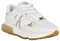 Calvin Klein Damen Magalee Sneaker, White/Gold 142, 40 EU
