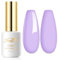 Imtiti Smalto Semipermanente Unghie, 15ml Smalti Semipermanenti Per Unghie Pastello Lilla Viola Soak Off UV Led Smalto Gel Unghie UV Naturale Gel Nail Polish Per Uso Professionale e Domestico