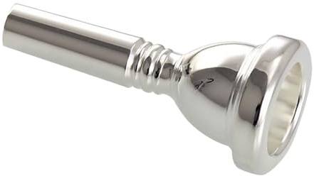 JISADER Boquilla de trombón Bombardinos Barítonos chapados en plata para músicos profesionales