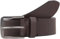 Calvin Klein Herren Gürtel Classic Flat aus Leder, Braun (Bitter Brown/Antique Silver), 100 cm