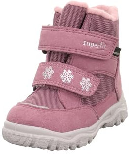 superfit Husky1, Stivali da neve Bimba 0-24, Viola Rosa 45 8510, 21 EU