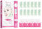 Beauty7 Gesichts Wachsstreifen vorgeschnitten wachs 24stk Gesichts Fit Wax Strips Kaltwachs Streifen mit 4stk Reiniger Öl Tücher Schmerzfrei enthaarungsstreifen augenbrauen schnell persian wax strips