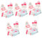 ifundom 5 Sets Mini Möbel Modell Spielzeug Raumdekoration Mini Ornament Miniaturmöbel Puppenhaus Dekoration Miniatur Landschaft Ornament Puppenhaus Puppenmöbel