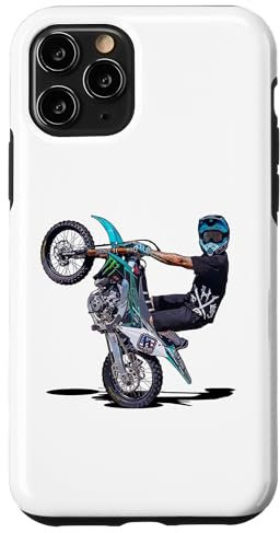 Custodia per iPhone 11 Pro BikeLife Fumetto, simpatica idea regalo per uomo e donna