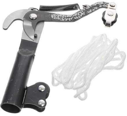 TINEASUR Gartenschere Astschere Trimmen Schere Gartenarbeit Werkzeug Kante Hochtemperaturabschreckung Korrosionsbeständigkeit Lackbehandlung Arbeitssparende Rollschuhe