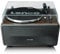 Lenco LS-470WA Giradischi All-in-One con Altoparlanti Integrati (80W), Bluetooth, Trasmissione a Cinghia e Testina Audio Technica - Finitura in Noce
