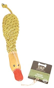 Benji & Flo Country Dog Toys, Gander the Goose