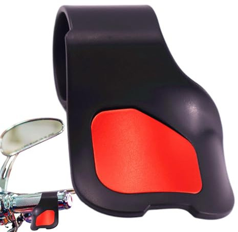 Nbbwwu Motorcycle Throttle Palm Rest,Throttle Mounted Throttle Cruise Assist Handle Clip Wrist Rest - Assist Oil Control Throttle Handlebars Clip Ergonomic for Scooter Motorbike Motorcycle