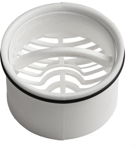 Attrape-cheveux pour bonde de douche, panier filtrant de vidange de douche, l'insert de filtre a une structure ondulée pour les numéros de modèle 3960 3965 3966 3967