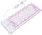 Clavier en Silicone, Clavier en Silicone Clavier Flexible sans Fil 85 Touches Clavier en Silicone Pliable en Silicone pour PC (violet)