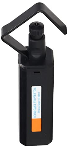 ANKROYU Glasfaser-Abisolierer, Kabelmantel-Abisolierer aus Aluminiumlegierung, kompaktes Rundkabel-Abisolierer-Werkzeug, Abisolierer-Handwerkzeug zum Abisolieren von Kabeln